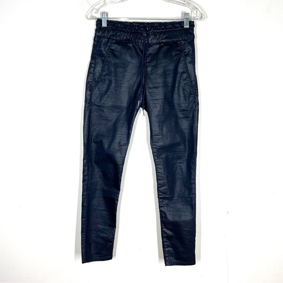 Bevy Flog  Shely Pants in Navy Snake Sz 25 - Picture 2 of 12